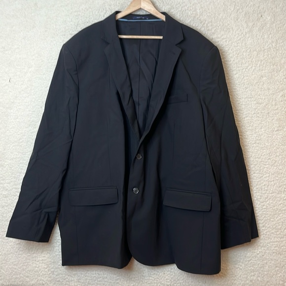 NWT Lands End Mens Washable Wool 2 Button Traditional Suit Jacket 39R Regular - Picture 2 of 10